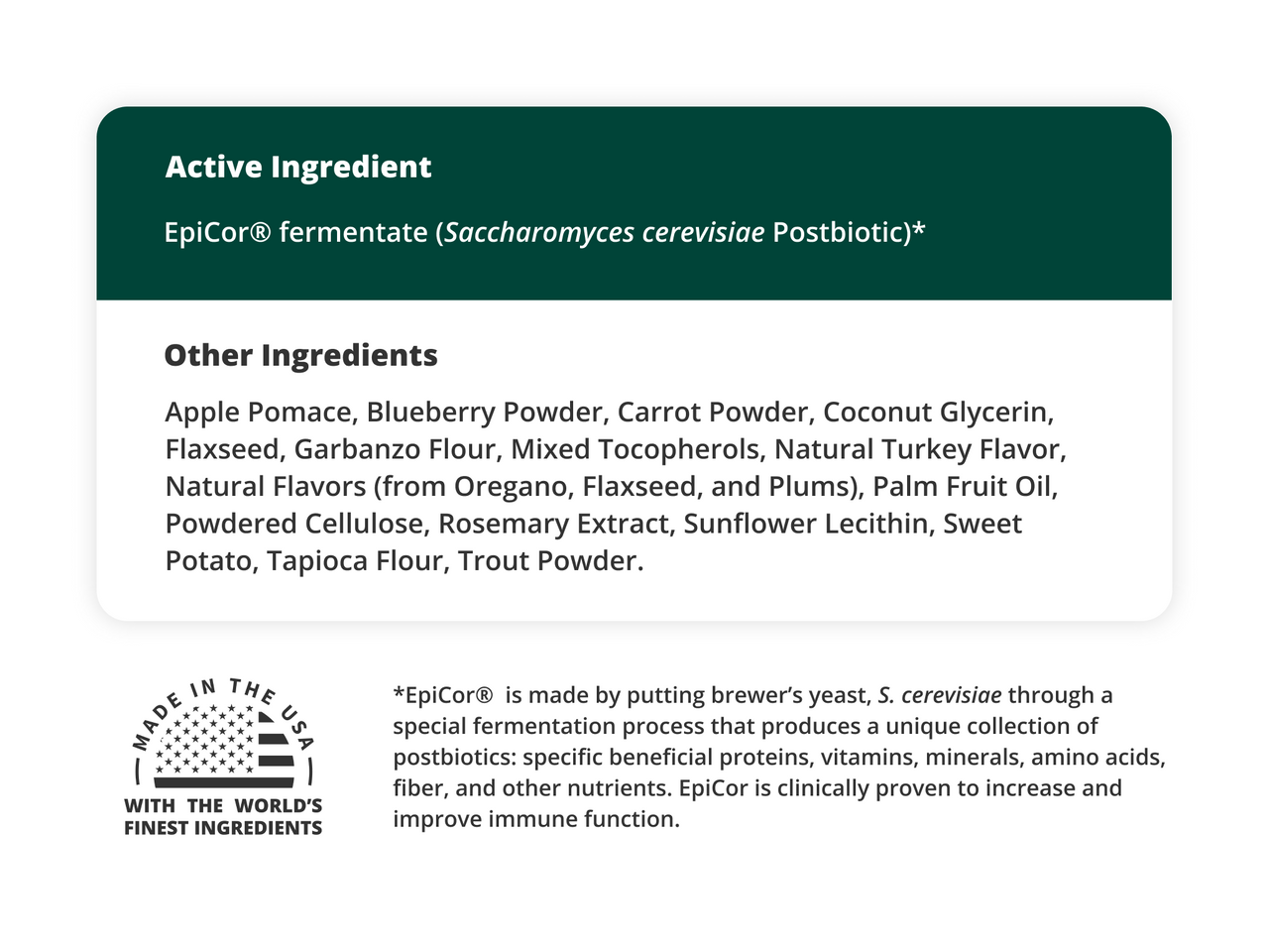 DoggyBiome™ Immune Shield™ with Epicor® Chews